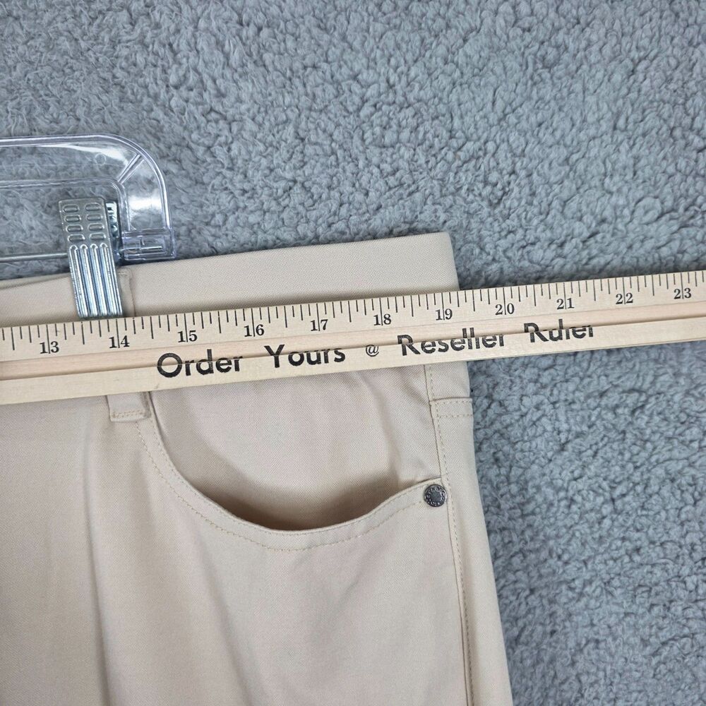 Collars and Co CEO Tech Pull On Pants Stone Beige Mens 38x30 - Picture 8 of 10